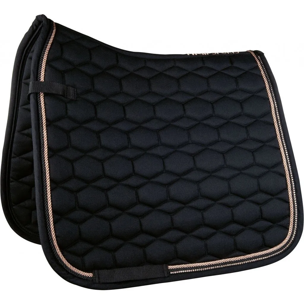 HKM Rosegold Glamour Dressage Pad