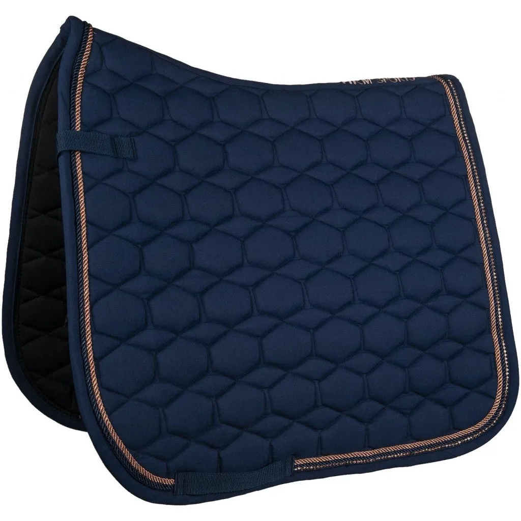 HKM Rosegold Glamour Dressage Pad