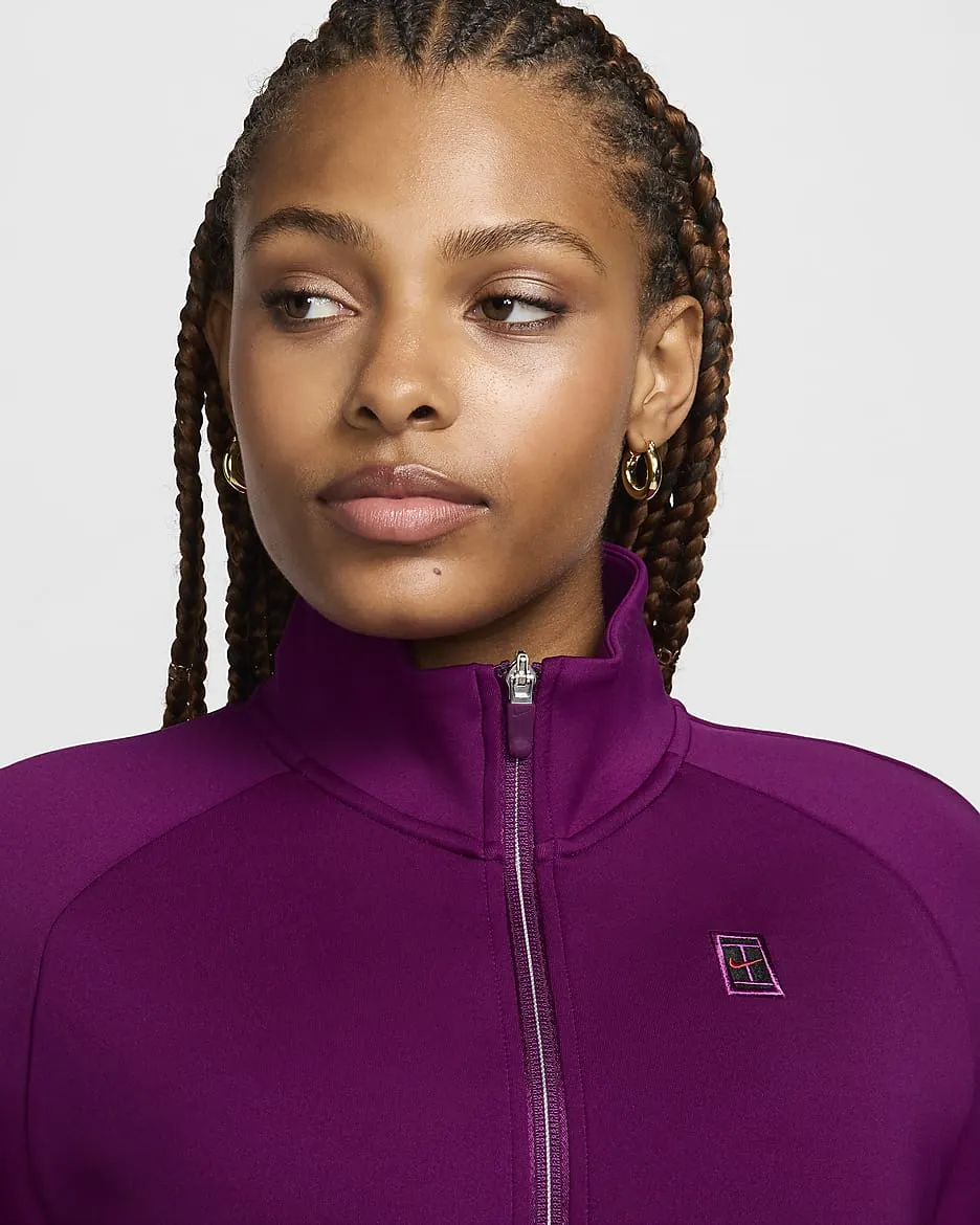 Ladies Nike Court Dri-Fit Heritage Tennis Jacket