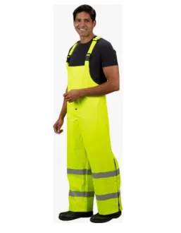 Lakeland ABPU10LYZ FR Insulated Bib Pants with Reflective Trim