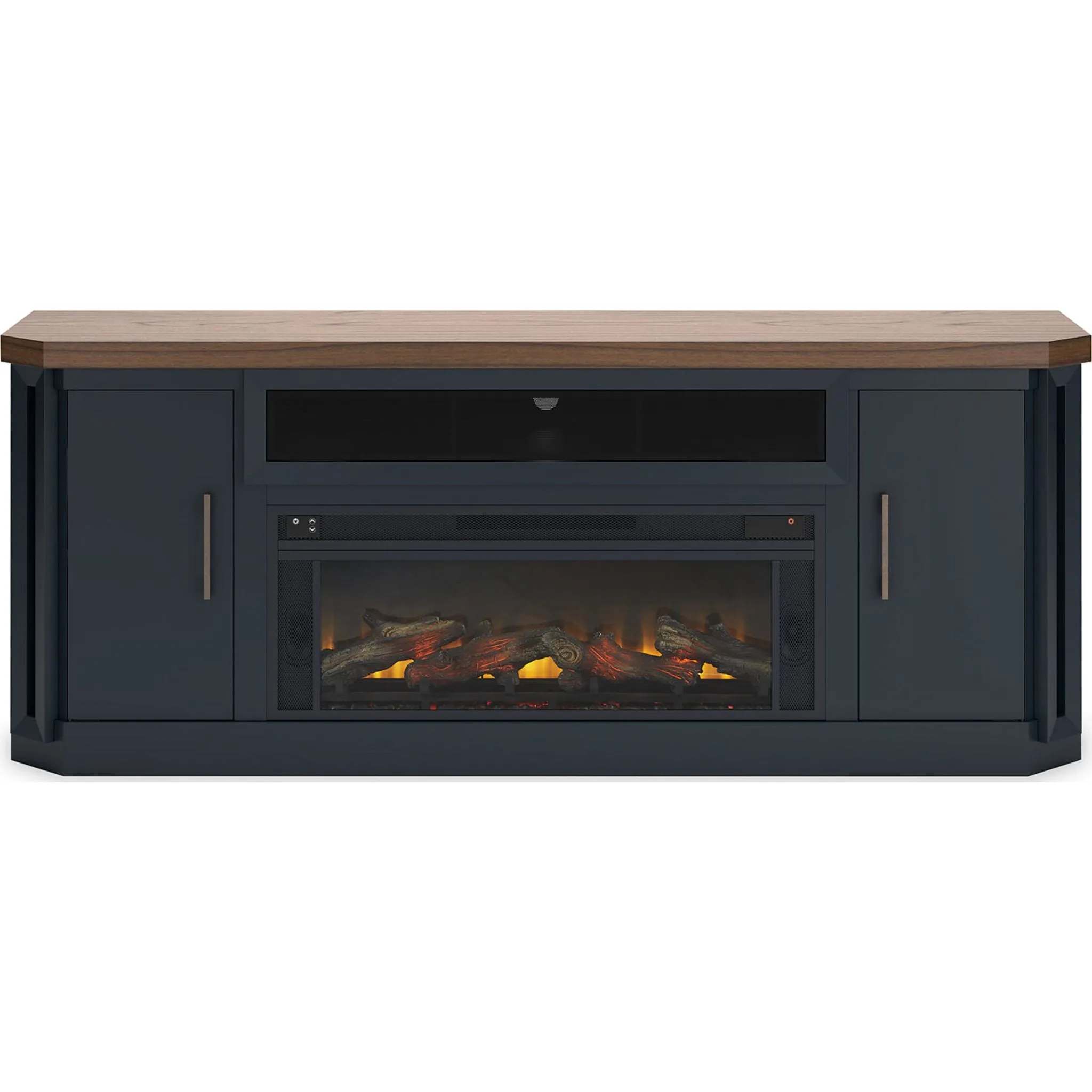 Landocken TV Stand with Fireplace