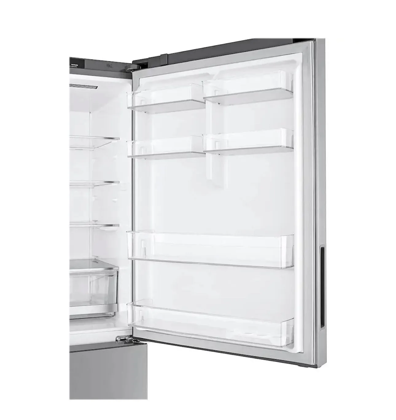 LG - 14.7 Cu. Ft. Bottom-Freezer Smart Refrigerator with Smart Cooling - Platinum Silver
Model:LBNC15231V