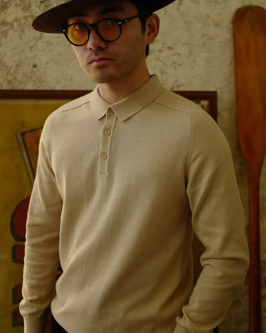 Long-sleeve Polo Shirt