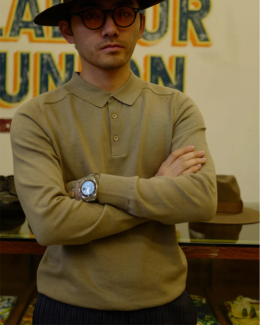 Long-sleeve Polo Shirt