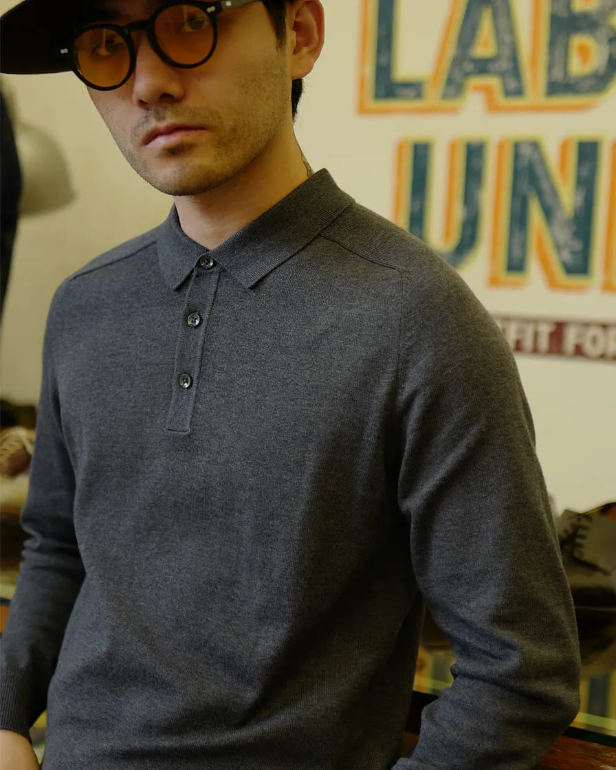 Long-sleeve Polo Shirt