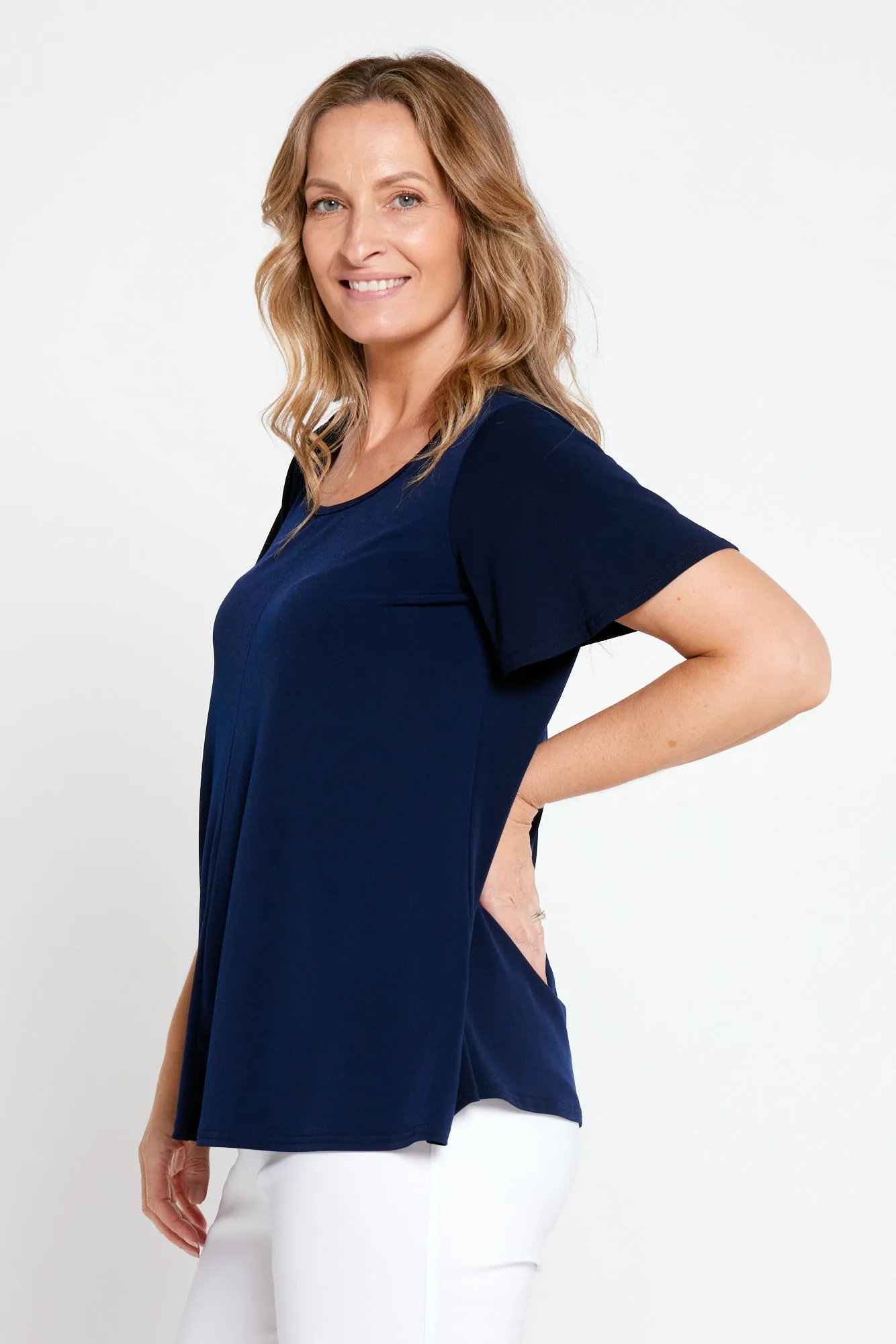 Melinda Top - Navy