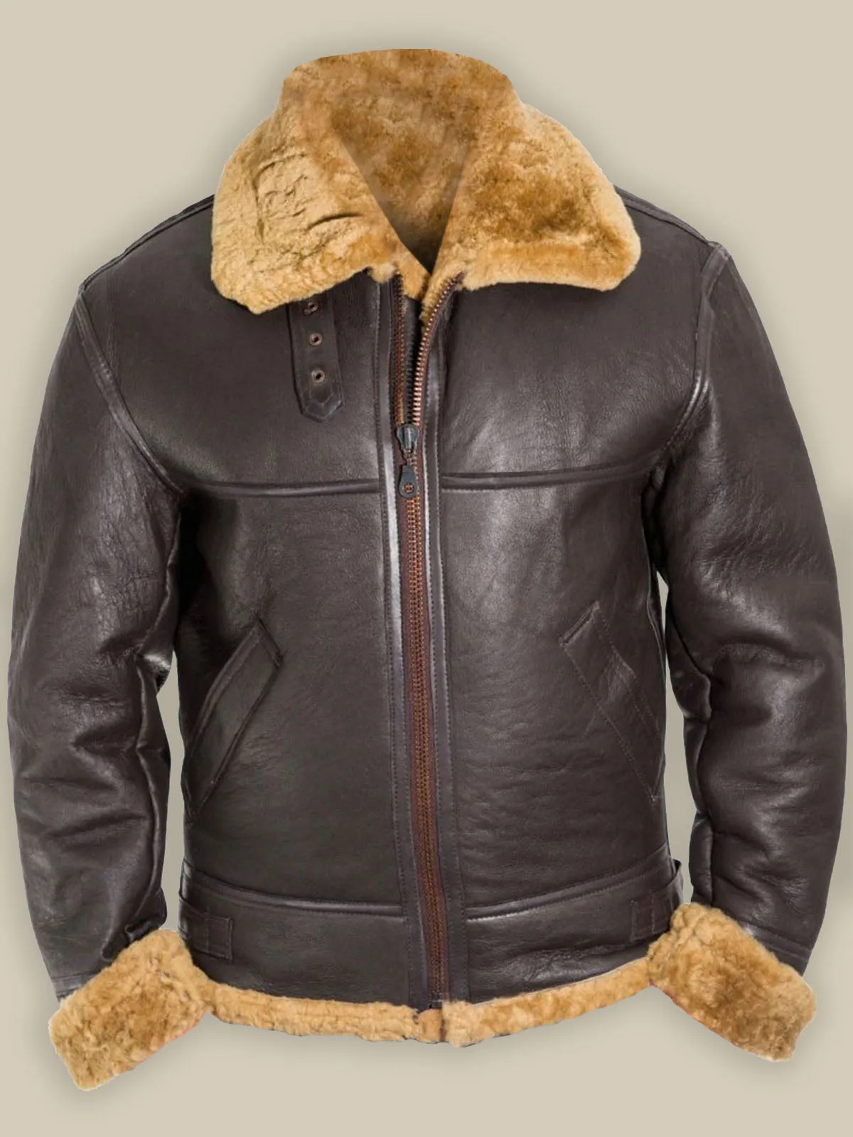 Men's B3 Bomber RAF Shearling Jacket