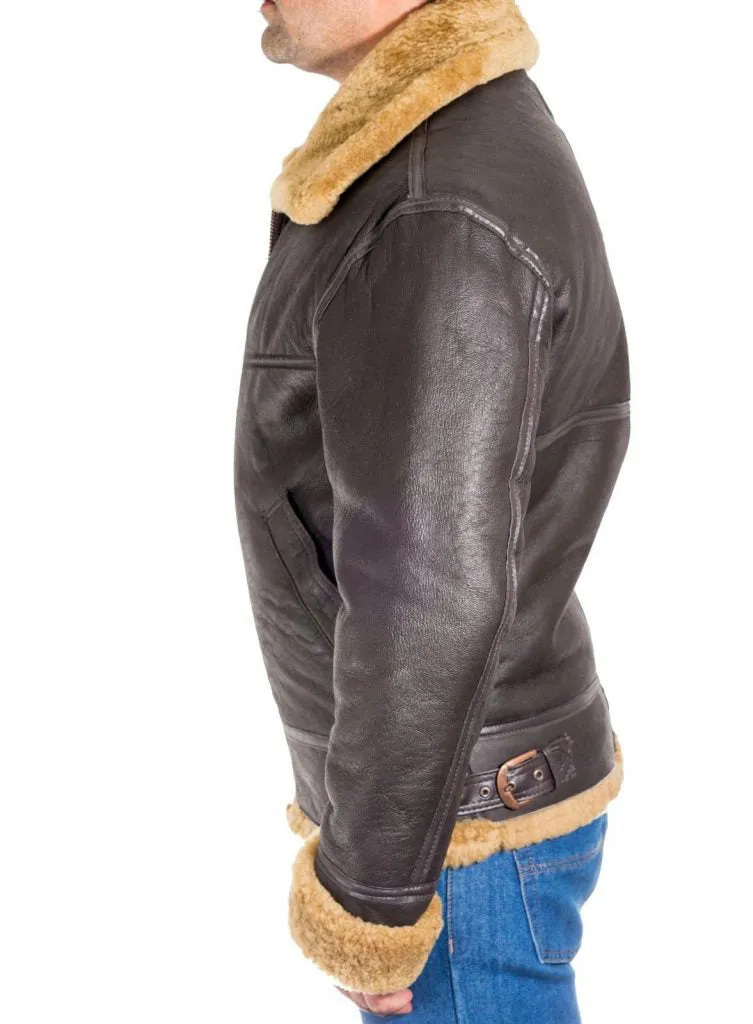 Men's B3 Bomber RAF Shearling Jacket