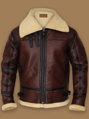 Men's Shearling B3 Bomber Jacket