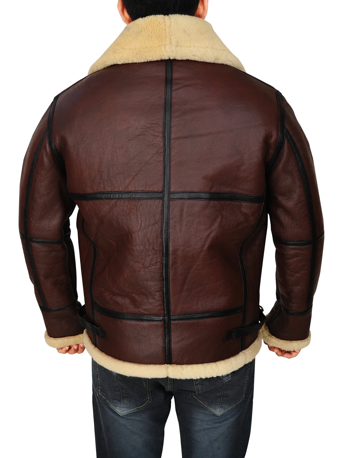 Men's Shearling B3 Bomber Jacket