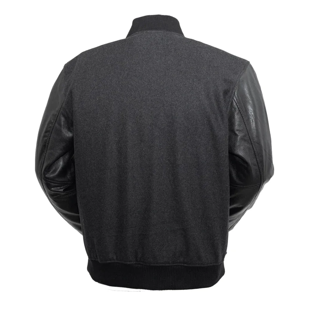 Mens Varsity Bomber Jacket