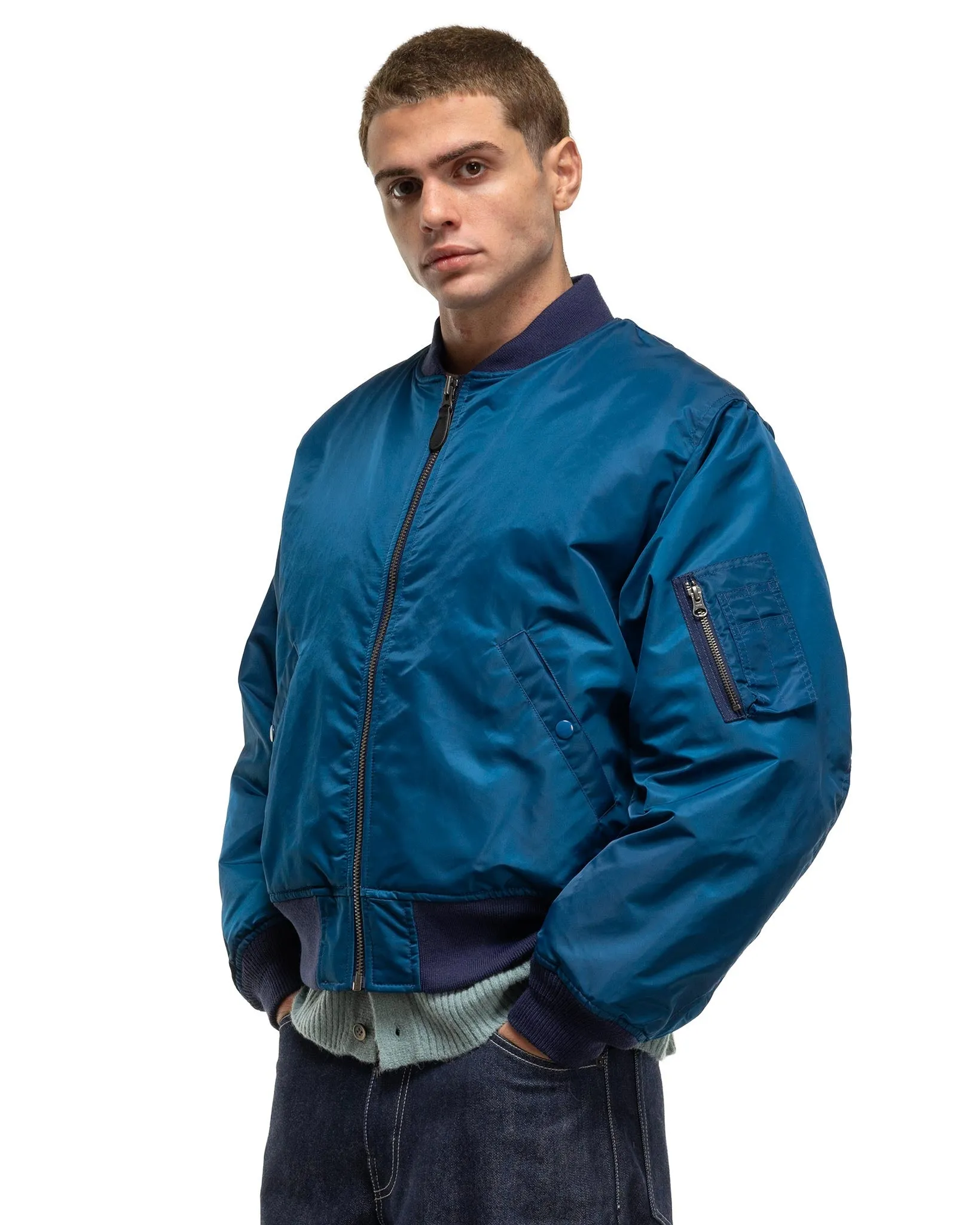 Mil Type MA-1 Puff Jacket Navy