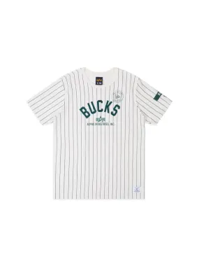 MILWAUKEE BUCKS X ALPHA X NEW ERA TEE