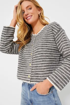 Multi Stripe REI Knitted Cardigan