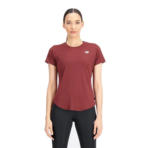 New Balance Accelerate Womens Running Short Sleeve Top