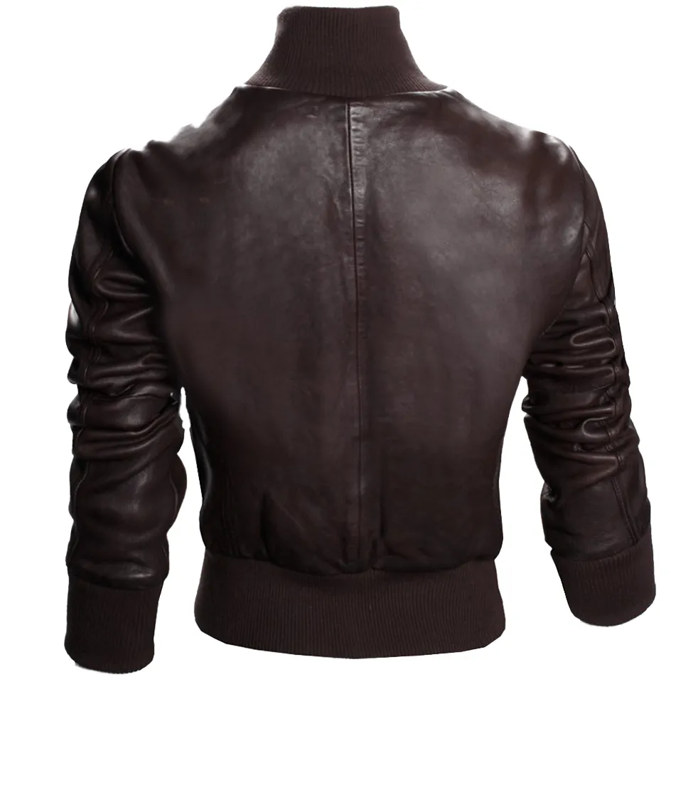 OFFICIAL MISS TOP GUN® LEATHER JACKET