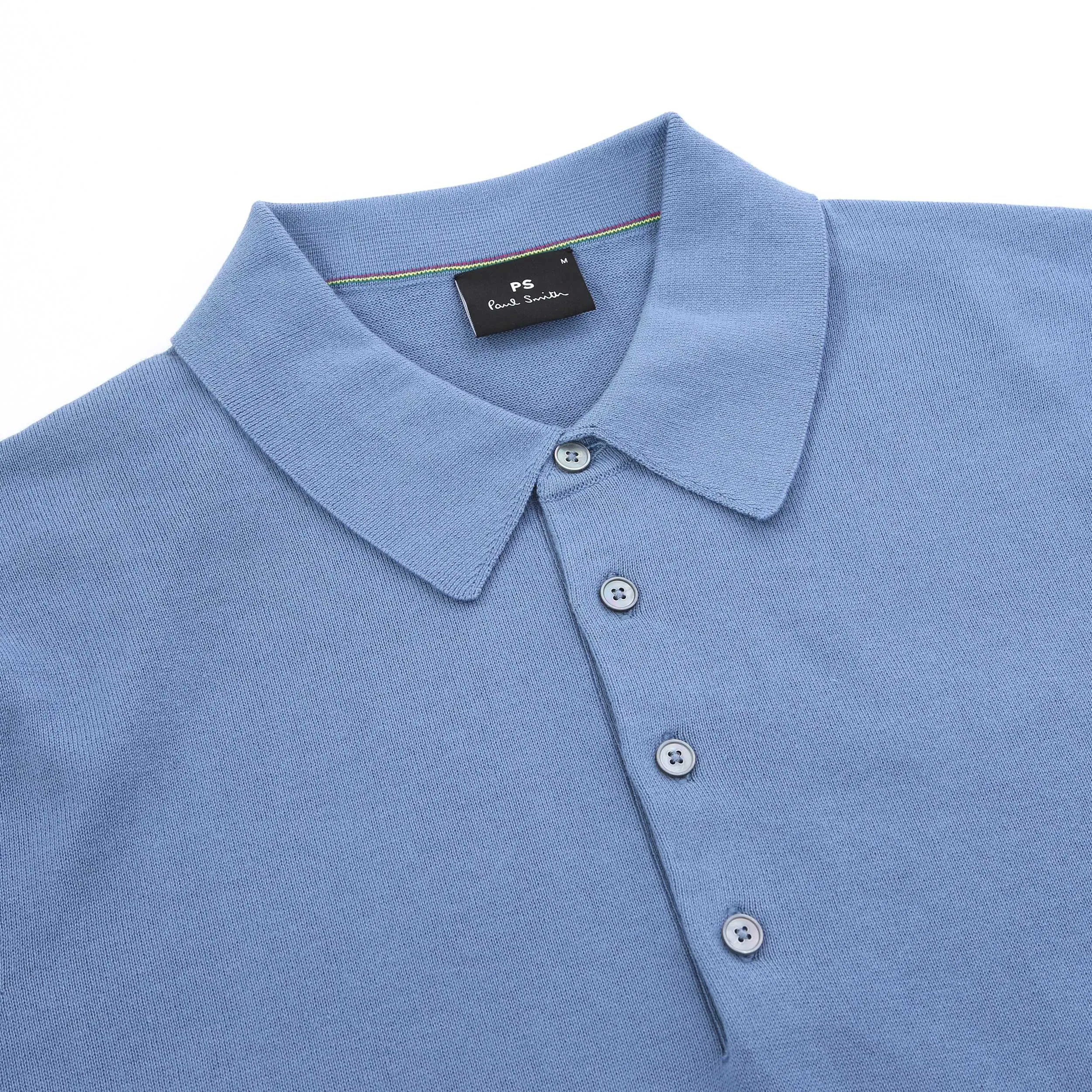 Paul Smith SS Polo Knitwear in Airforce Blue