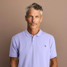 Paul Smith Zebra Badge Polo Shirt in Lilac