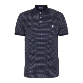 Polo Ralph Lauren Custom Slim Fit Navy Polo Shirt