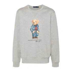 Polo Ralph Lauren Polo Bear Logo Grey Sweatshirt