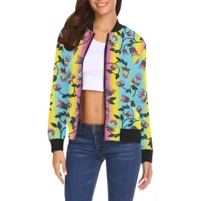 Powwow Carnival Bomber Jacket for Women