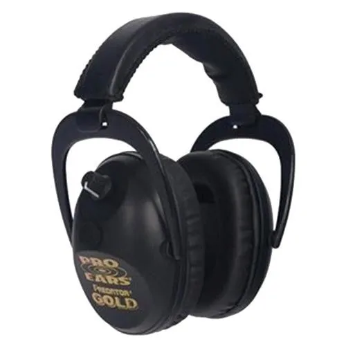 Predator Gold - Noise Reduction Rating 26dB, Black