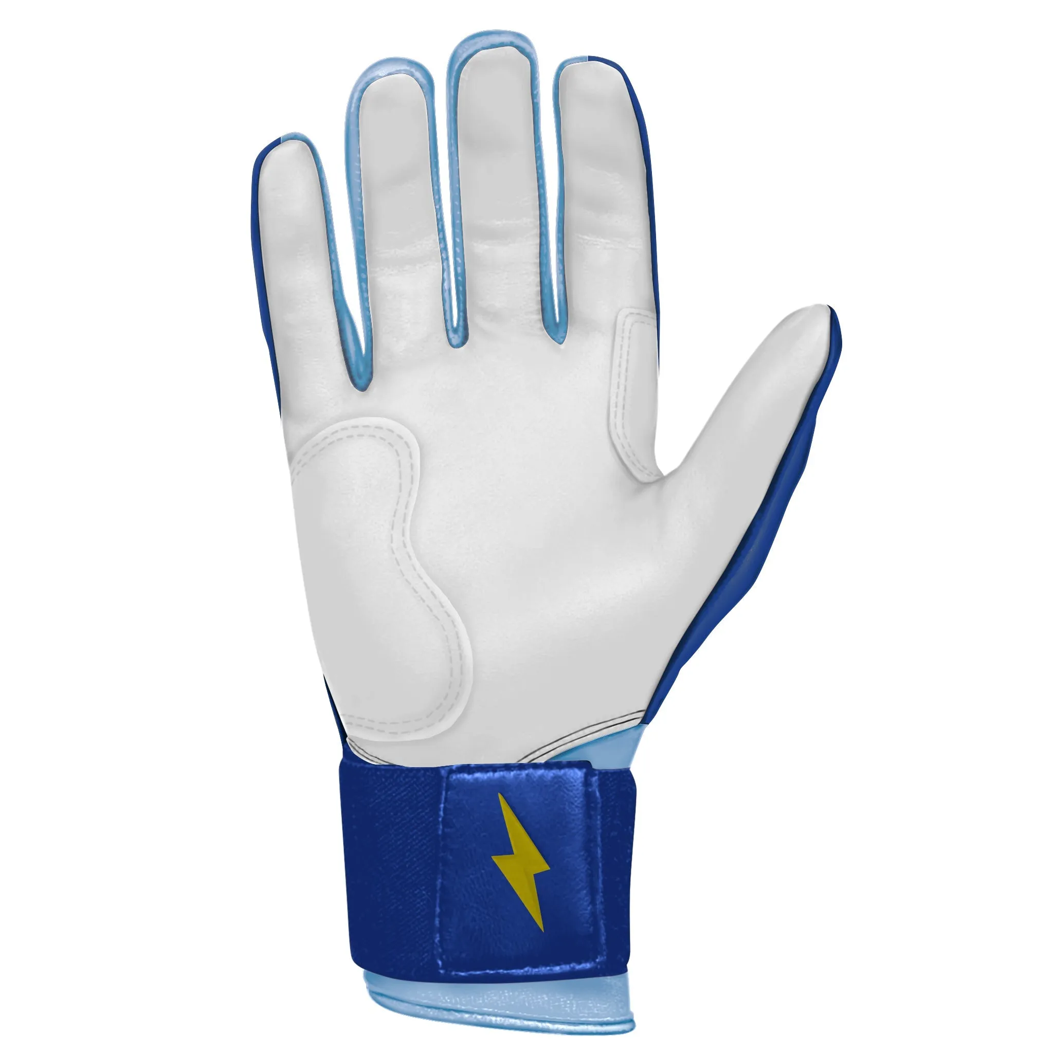 PREMIUM PRO Creator Series Long Cuff Batting Gloves | TAMPA BLUE