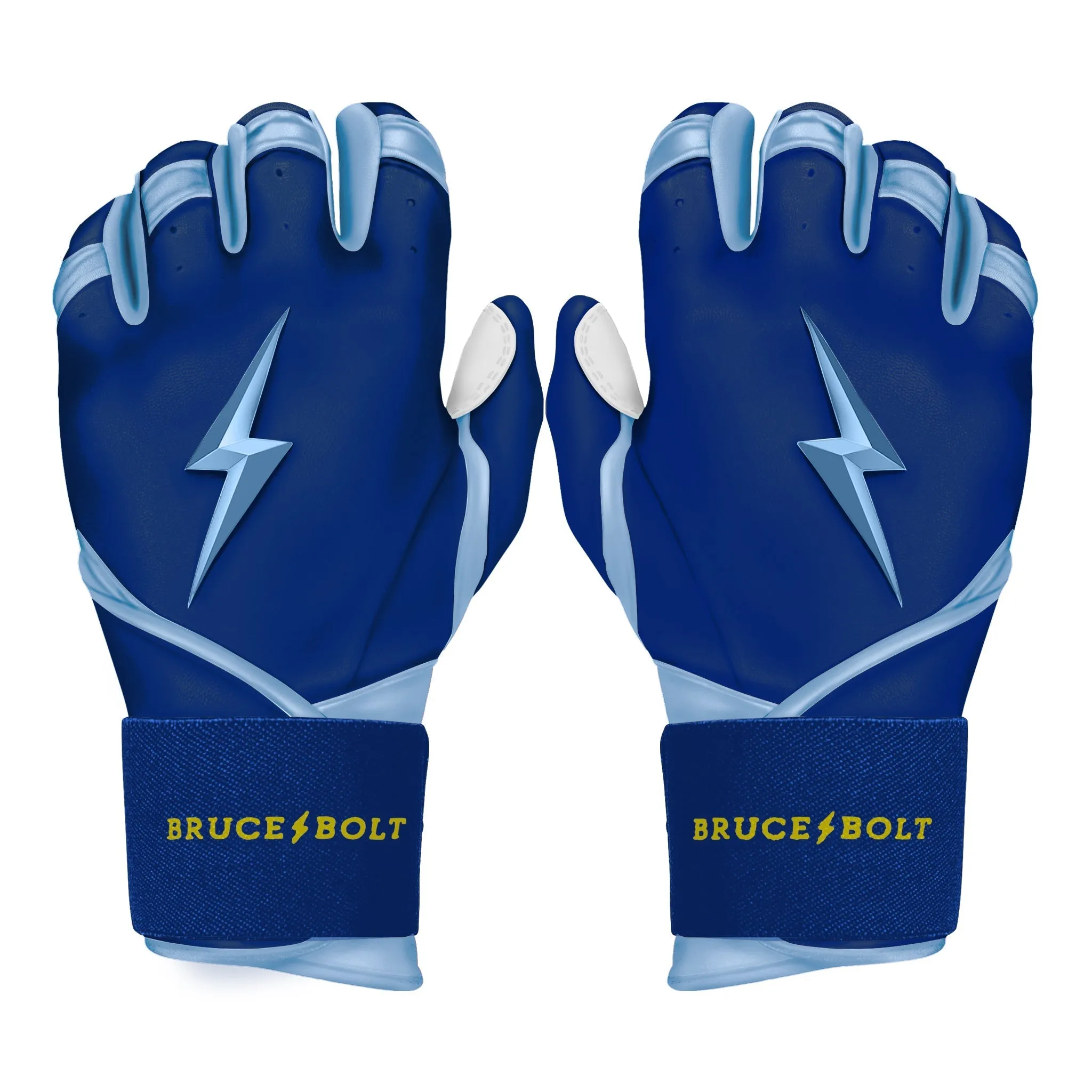 PREMIUM PRO Creator Series Long Cuff Batting Gloves | TAMPA BLUE