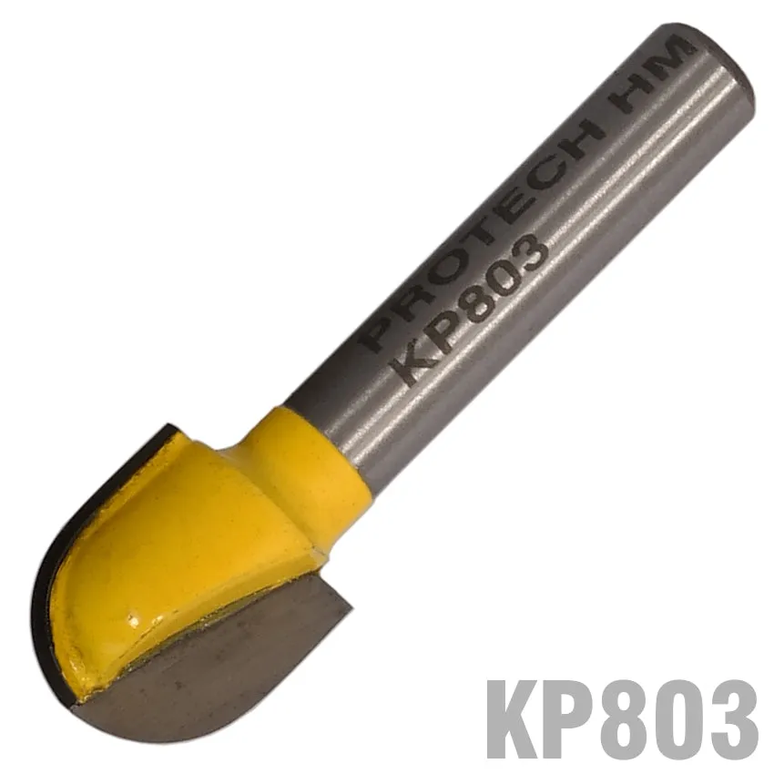 PRO-TECH CORE BOX BIT 1/2' X 1/4'SH KP803