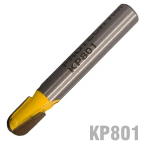 PRO-TECH CORE BOX BIT 1/4' X 1/4'SH KP801