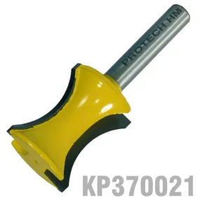 PRO-TECH EXTERNAL BULL NOSE 24MM X 5/8' HALF RADIUS 1/4' SHANK KP370021