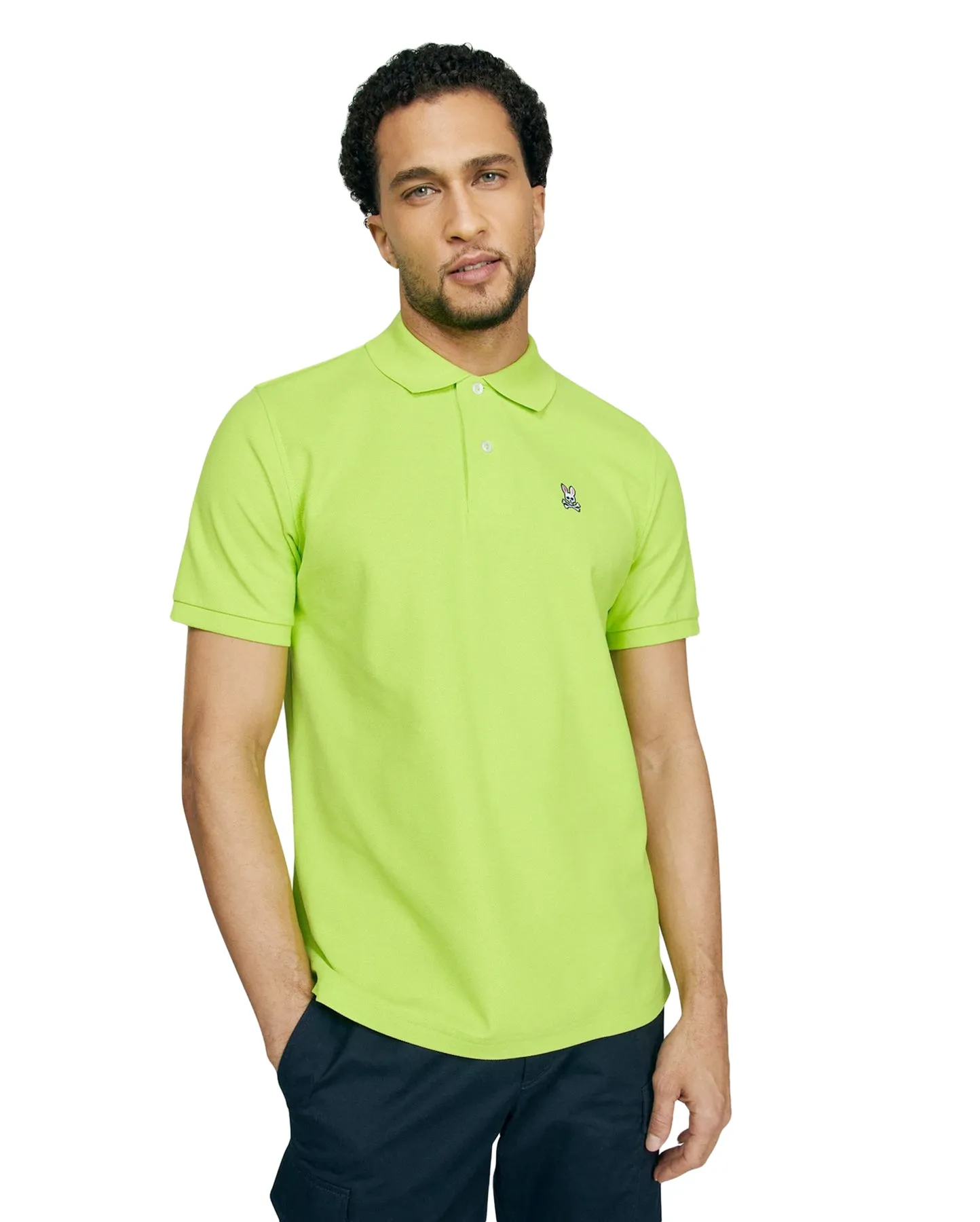 Psycho Bunny Mens Classic Polo Shirt