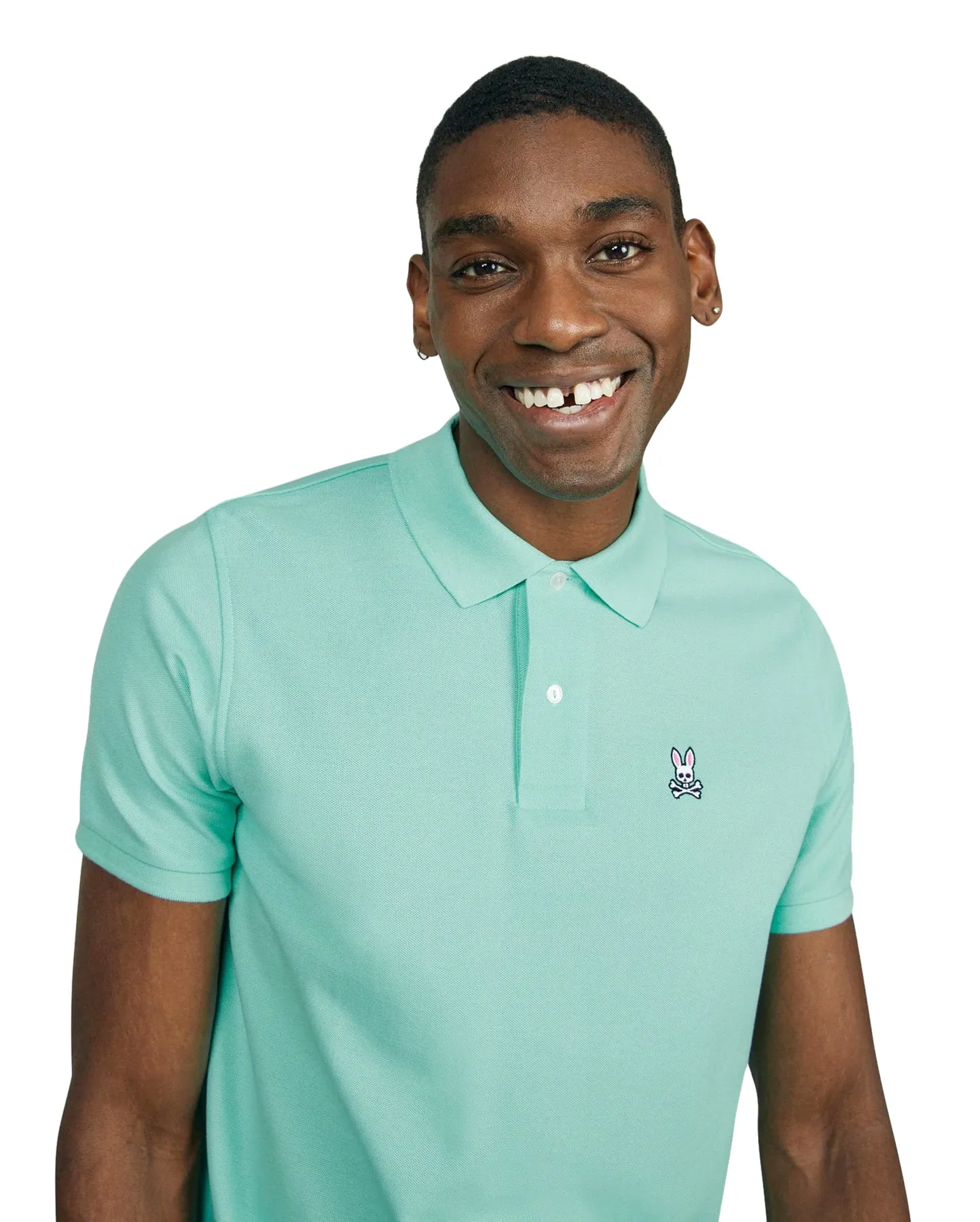 Psycho Bunny Mens Classic Polo Shirt