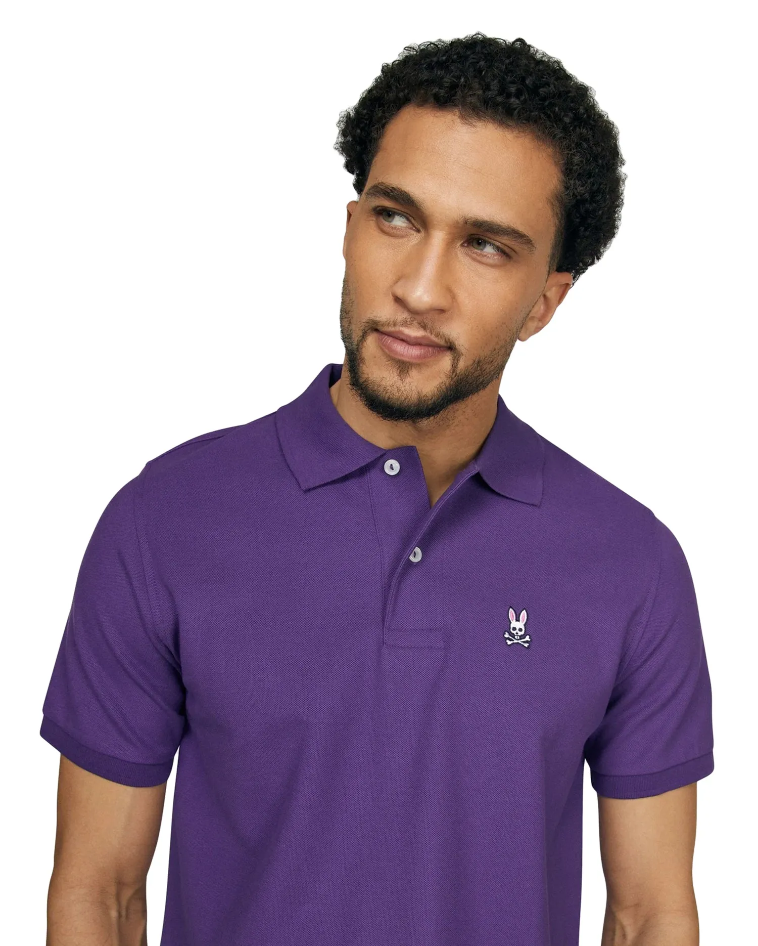 Psycho Bunny Mens Classic Polo Shirt