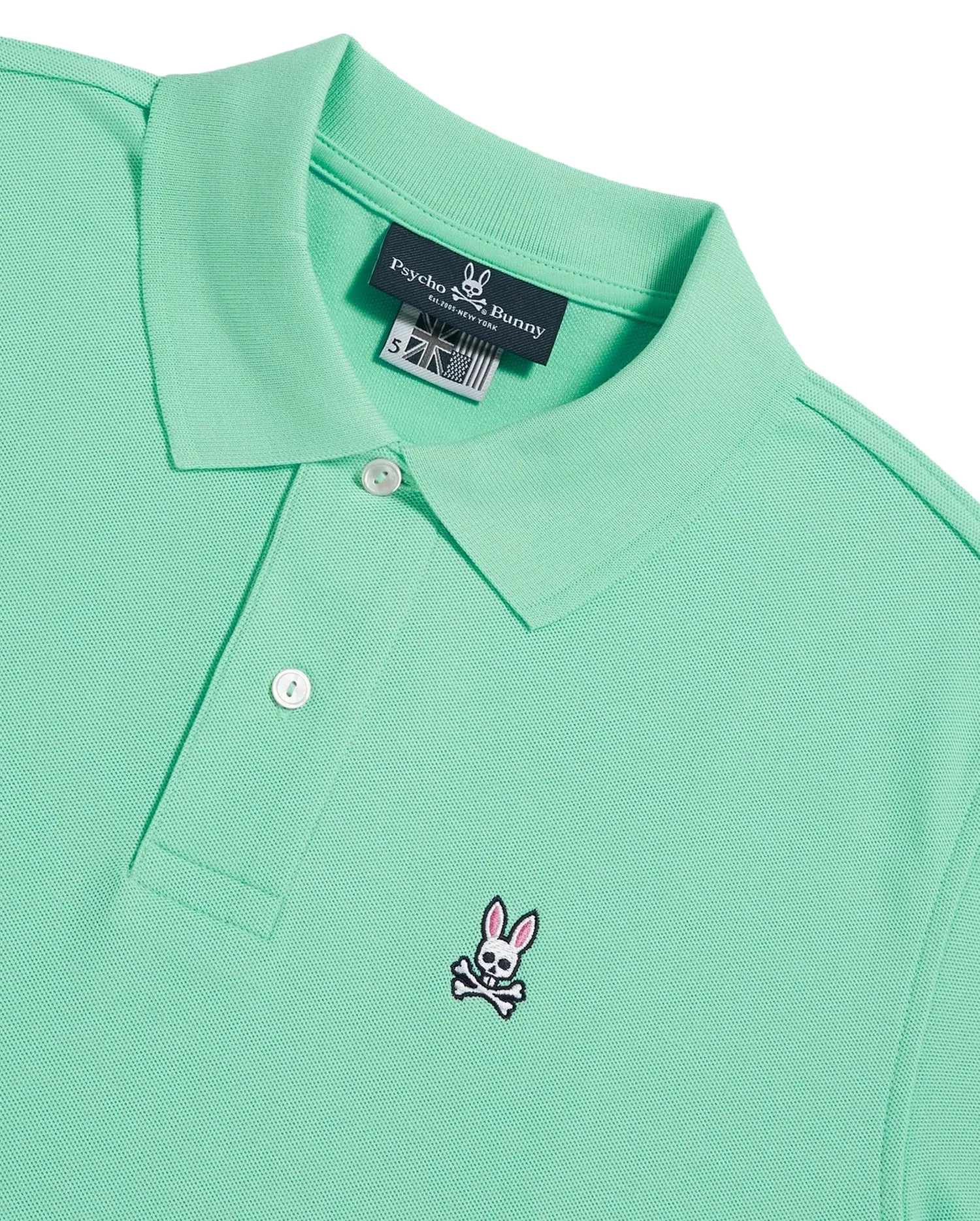 Psycho Bunny Mens Classic Polo Shirt