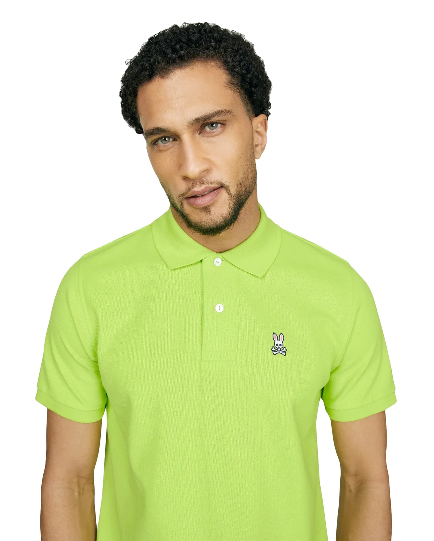 Psycho Bunny Mens Classic Polo Shirt