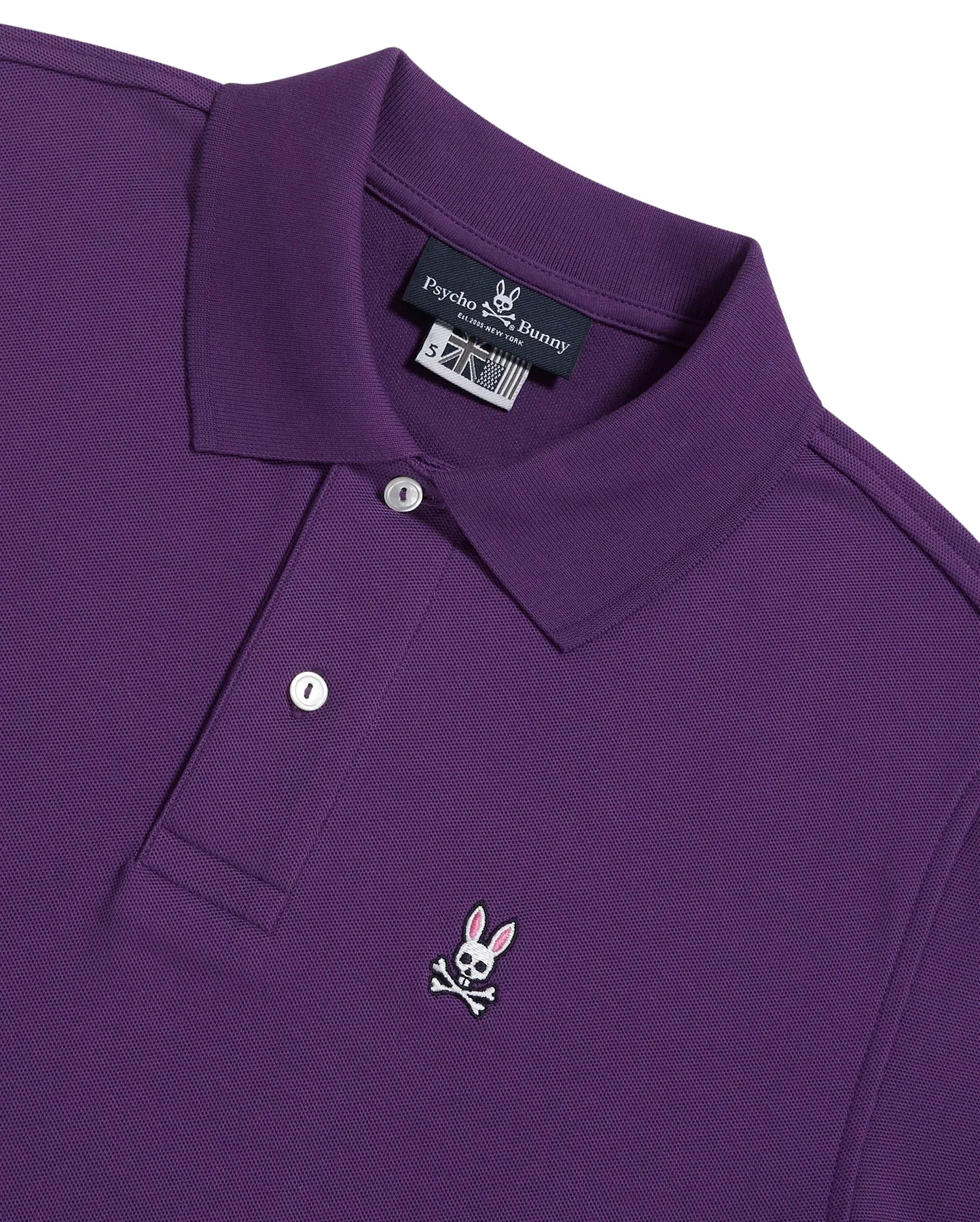 Psycho Bunny Mens Classic Polo Shirt