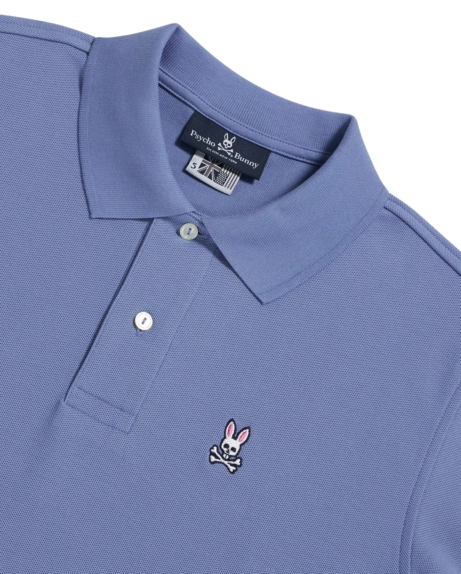 Psycho Bunny Mens Classic Polo Shirt