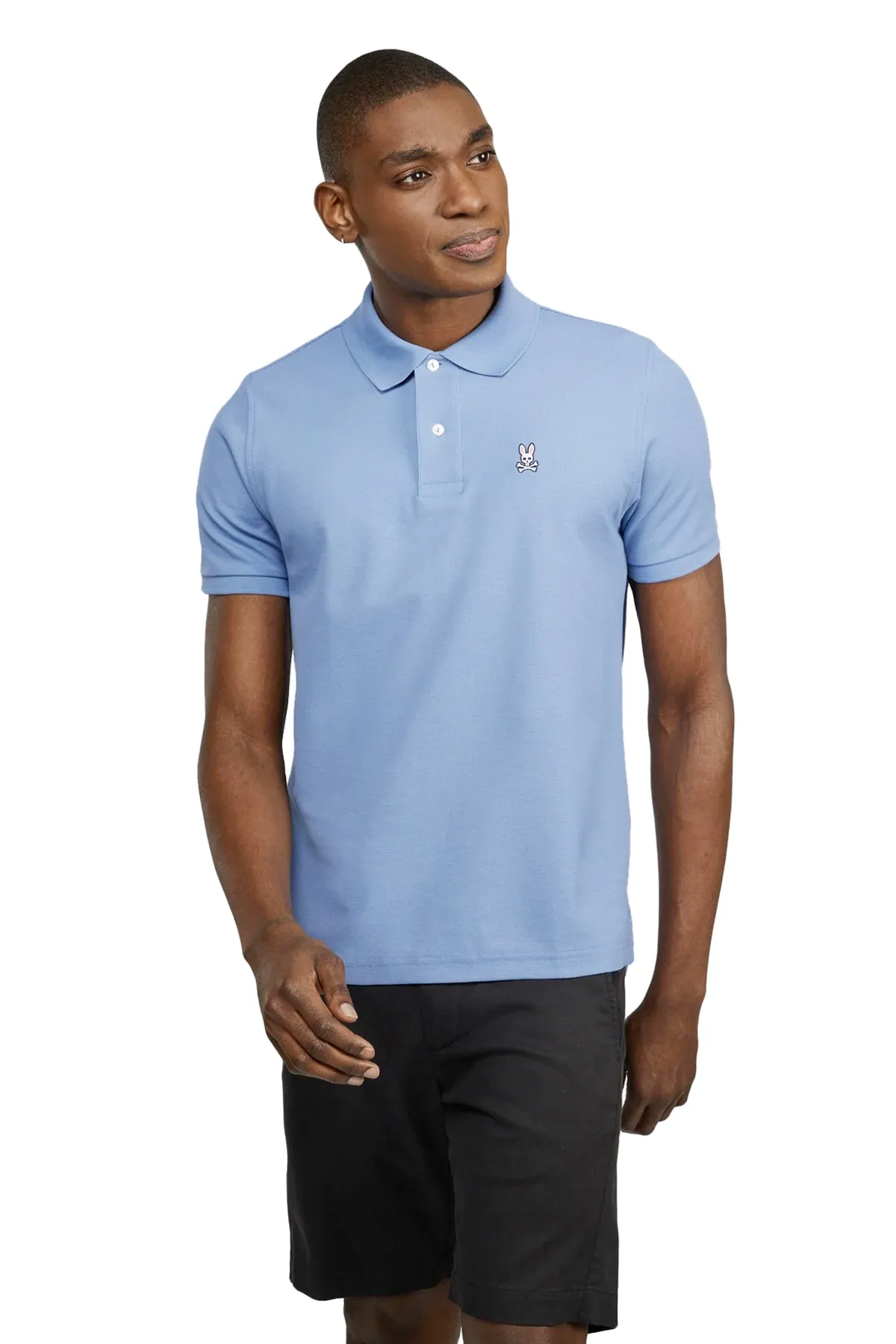 Psycho Bunny Mens Classic Polo Shirt