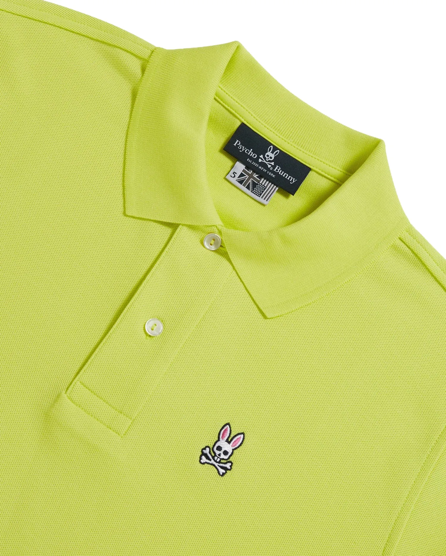 Psycho Bunny Mens Classic Polo Shirt