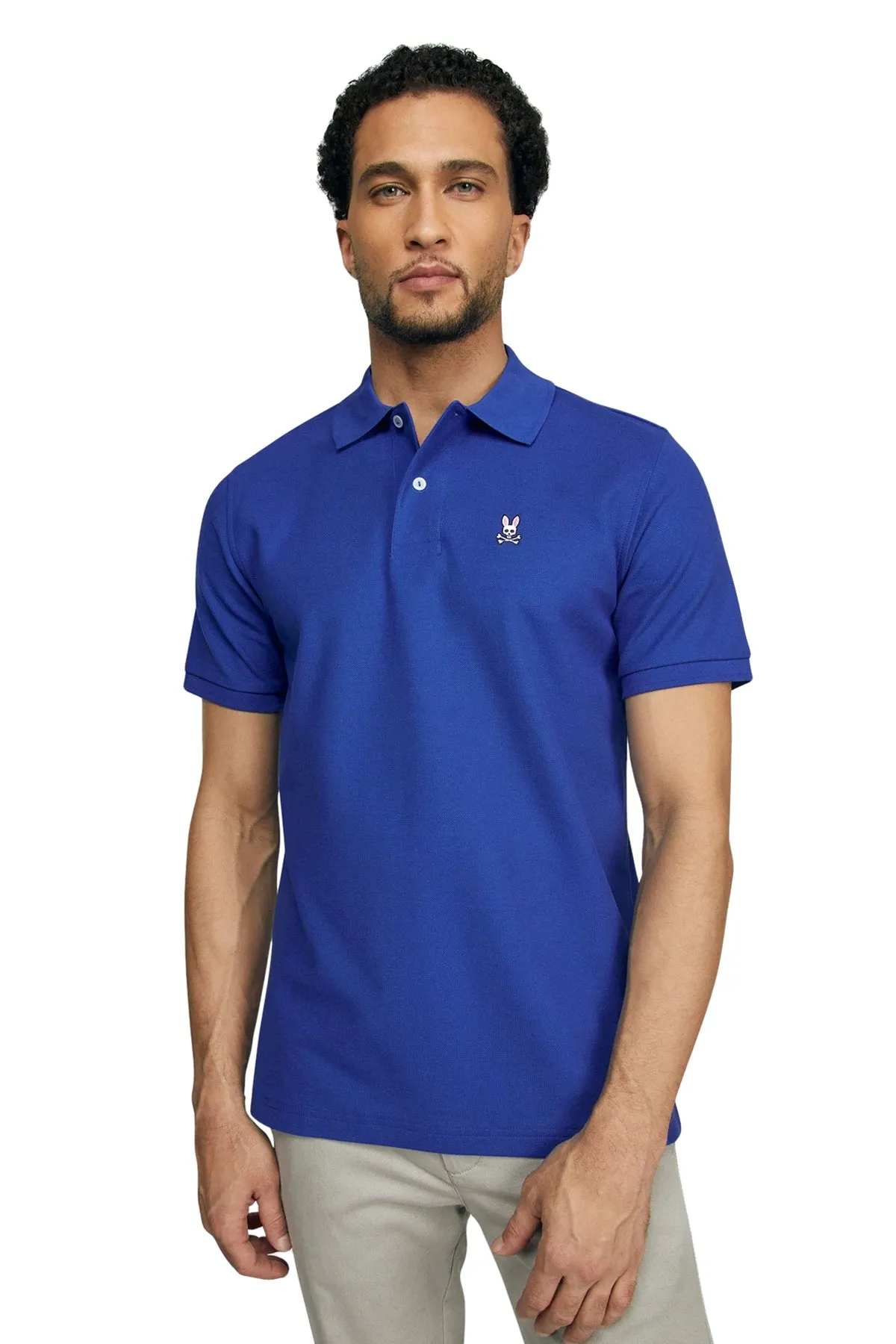 Psycho Bunny Mens Classic Polo Shirt