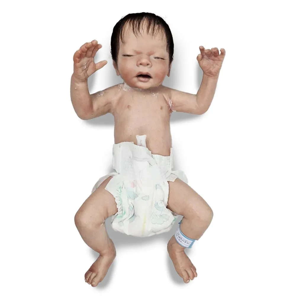 Realistic Birthing and ALS Training Baby Simulator 'Aiden' - 38 Weeks Gestation