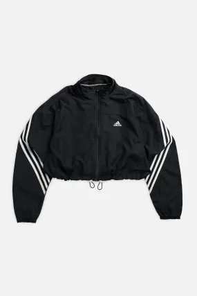 Rework Adidas Crop Windbreaker - XL