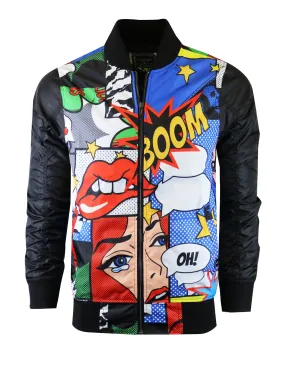 S51050-ANIMATION BOMBER JACKET (POP)