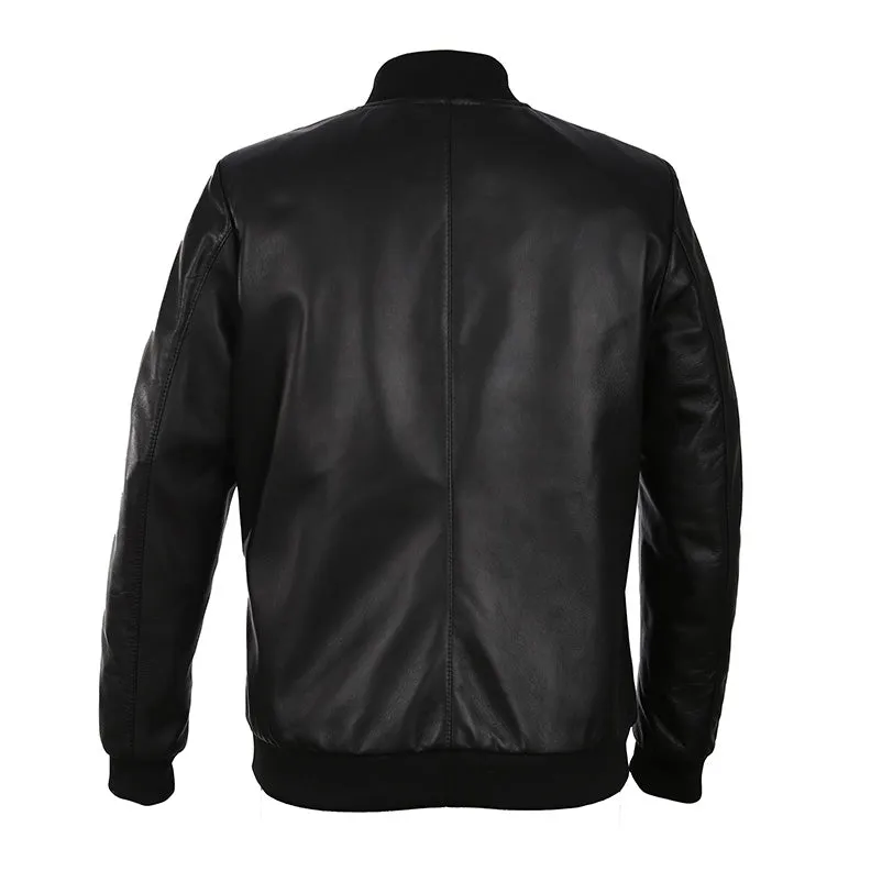 Savannah Womens Bomber Leather Jacket