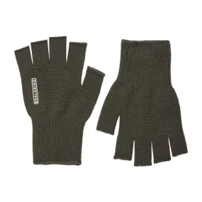 SealSkinz Thornham Fingerless Merino Gloves - Olive