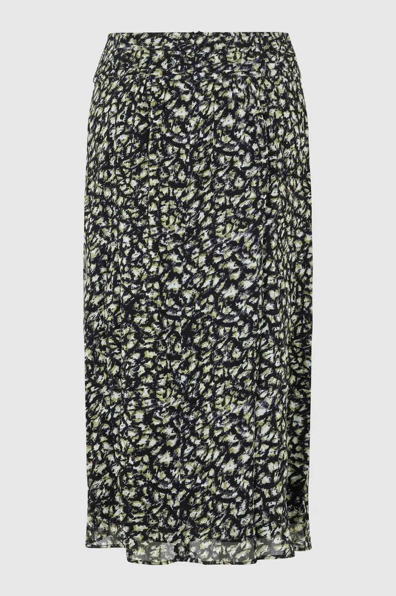 Second Female Ayali Skirt - Black Print