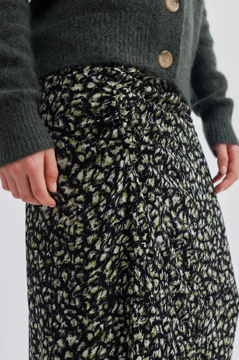 Second Female Ayali Skirt - Black Print