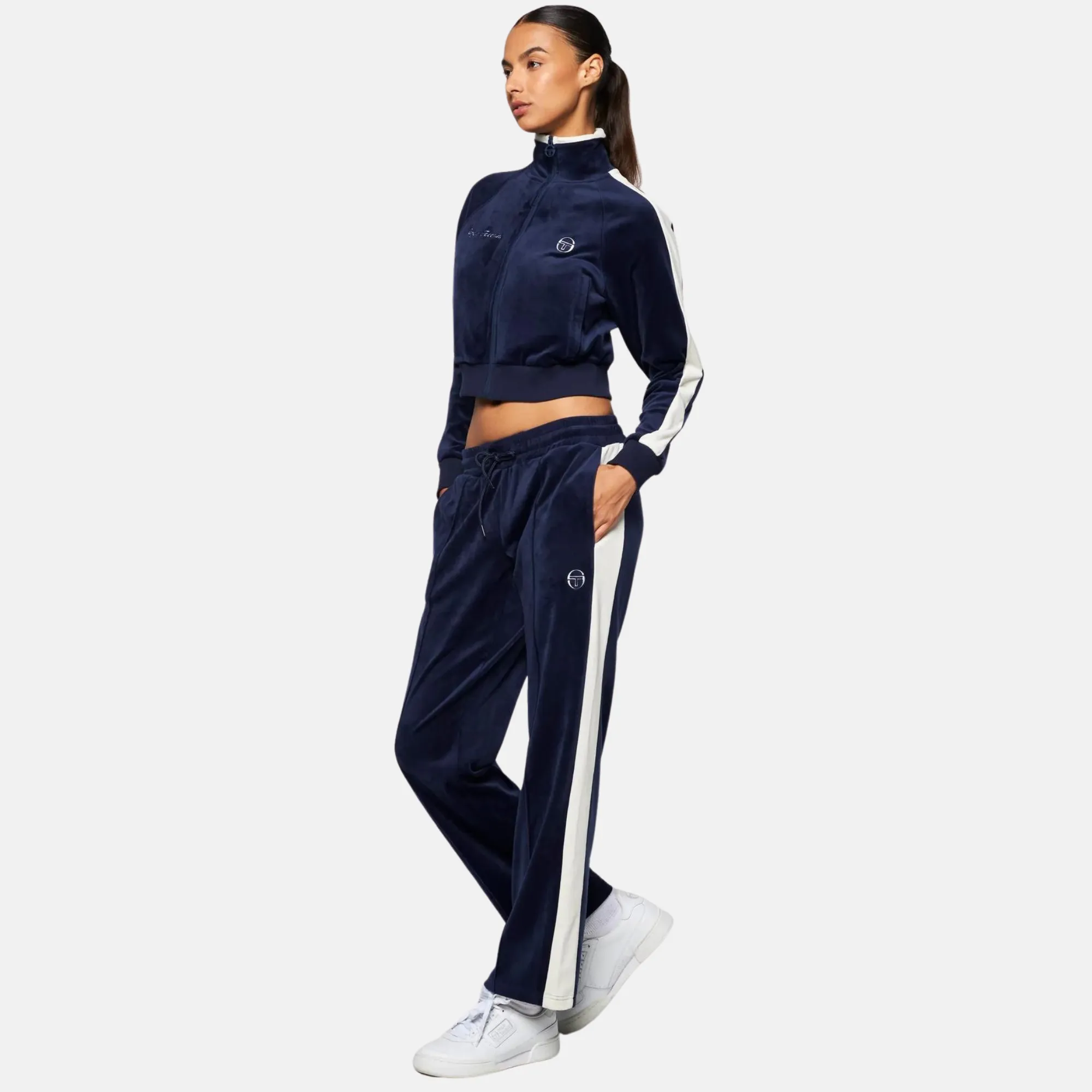 Sergio Tacchini Women's Blue Miss Carlotta Track Jacket