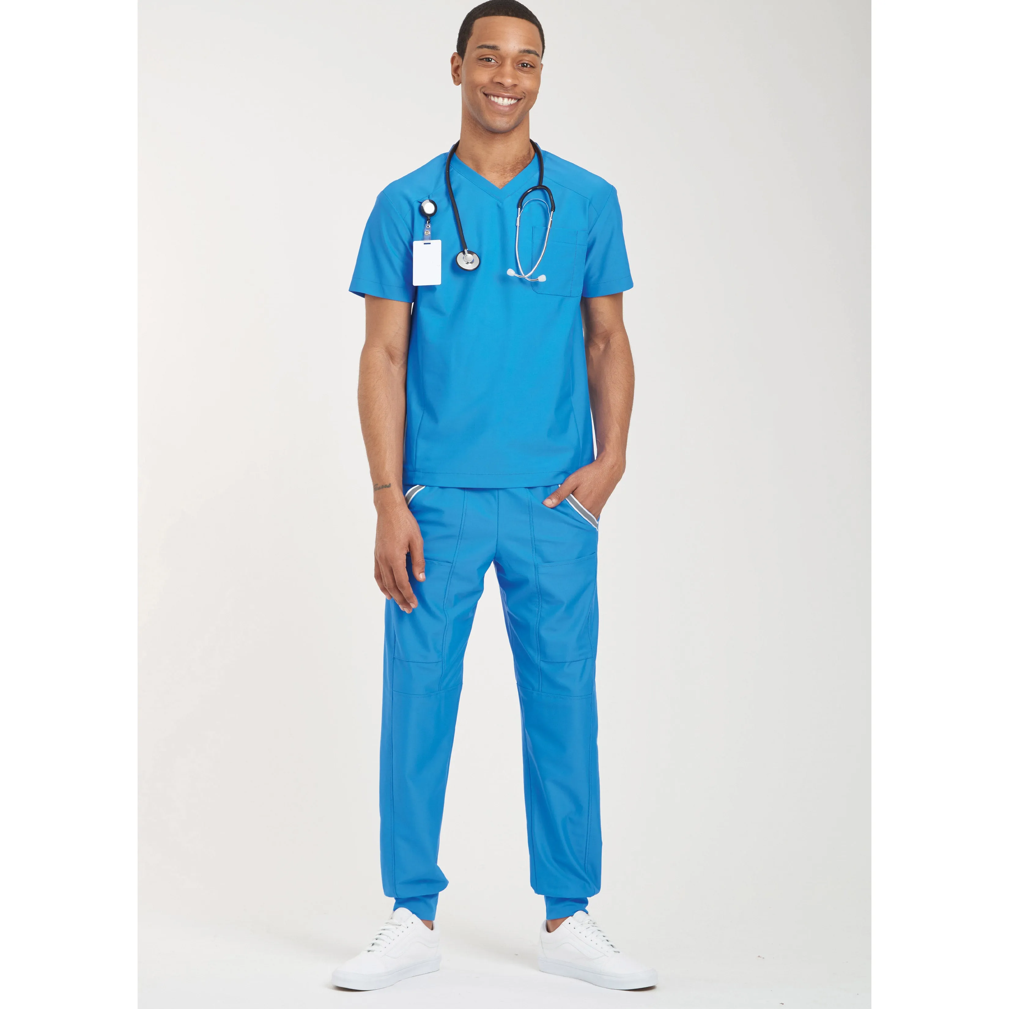 Simplicity Pattern S9650A Unisex Knit Scrubs